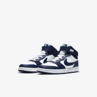Nike Court Borough Mid 2 Little детские Кроссовки цвет белый