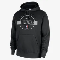 San Antonio Spurs Club чоловічі Nike NBA Practice Pullover Толстовка з капюшоном колір чорний