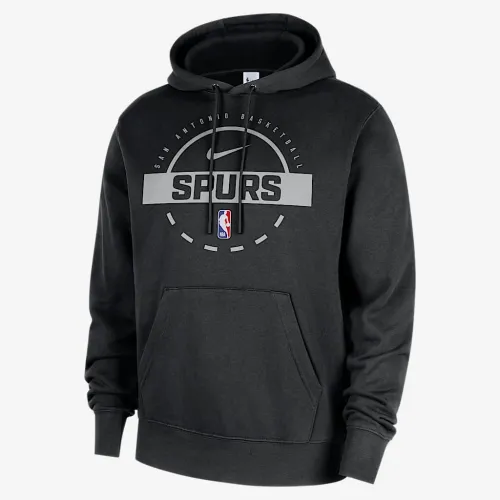 San Antonio Spurs Club чоловічі Nike NBA Practice Pullover Толстовка з капюшоном колір чорний