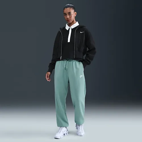 Nike Sportswear Club Fleece женская Mid-Rise оверсайз Sweatpants цвет зеленый