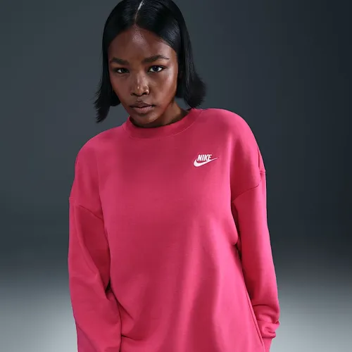 Nike Sportswear Club Fleece женская Loose Crew-Neck свитшот Pink