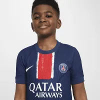 Paris Saint-Germain 2024/25 Match Home Big дитячі Nike Dri-FIT ADV Soccer Jersey блакитний