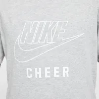 Nike Swoosh Big детские Cheer футболка цвет серый