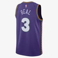 Bradley Beal Phoenix Suns 2024/25 City Edition мужские Nike Dri-FIT NBA Swingman Jersey цвет фиолетовый