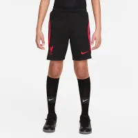 Liverpool FC Strike Big дитячі Nike Dri-FIT Soccer шорти колір чорний