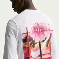 Nike Essential мужские Long-Sleeve баскетбольные футболка цвет белый