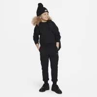 Nike Outdoor Play Big дитячі Woven Cargo Pants колір чорний