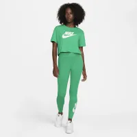 Nike Sportswear Classics жіноча З високою талією Graphic лосіни колір зелений