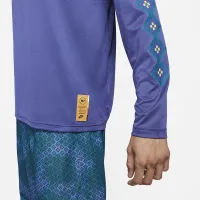 Nike N7 Dri-FIT чоловічі Long-Sleeve тренувальні футболка колір фіолетовий