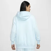 Nike Sportswear Phoenix Fleece жіноча оверсайз Pullover Толстовка з капюшоном блакитний