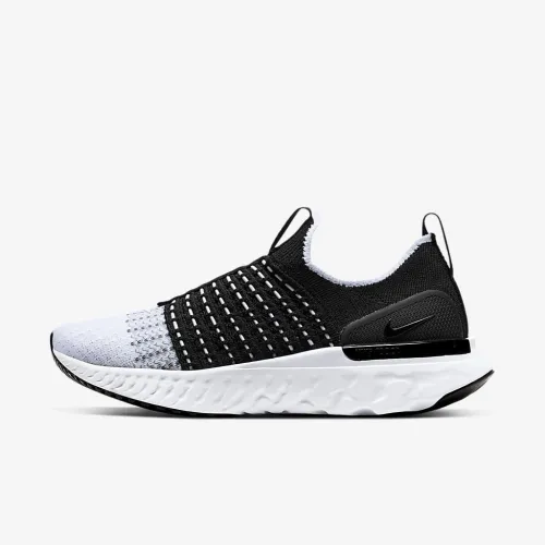 Nike React Phantom Run Flyknit 2 женская Road Running Кроссовки цвет черный
