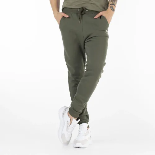 Штаны спортивные Alpha Industries Basic Jogger SL 116370142 - Зеленые