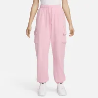 Nike Sportswear Club Fleece женская Mid-Rise оверсайз Cargo Sweatpants Pink