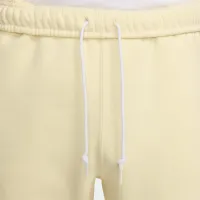 Nike Solo Swoosh чоловічі Open-Hem Fleece Pants колір коричневий