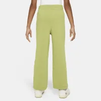 Nike Sportswear Club Fleece Big детские (Girls') Wide-Leg Pants цвет зеленый