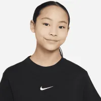 Nike Sportswear Big детские (Girls') футболка цвет черный
