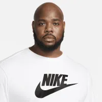 Nike Sportswear Club Fleece мужские Graphic Crew цвет белый