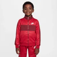 Nike Dri-FIT Sportswear Textuколір червоний Club Little дитячі 2-Piece Tricot комплект колір червоний