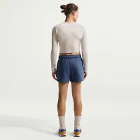 Nike Sportswear жіноча Slim Long-Sleeve футболка колір коричневий