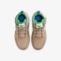 Nike Court Borough Mid 2 SE Little дитячі Кросівки колір коричневий