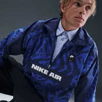 Nike Air чоловічі Half-Zip Куртка блакитний
