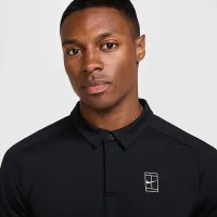 NikeCourt Advantage мужские Dri-FIT Tennis Polo цвет черный