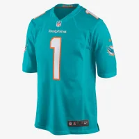 Chop Robinson Miami Dolphins чоловічі Nike NFL Game Football Jersey блакитний