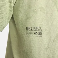 Nike Dri-FIT ADV A.P.S. чоловічі Engineeколір червоний Short-Sleeve Fitness Top колір зелений