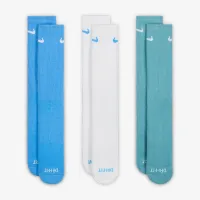 Nike Everyday Plus Cushioned тренировочные Crew носки (3 пары) многоцветный
