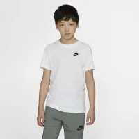 Nike Sportswear Big дитячі футболка колір білий