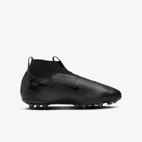Nike Jr. Mercurial Superfly 10 Academy Little/Big детские AG High-Top футбольные бутсы цвет черный
