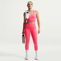 Nike Pro Seamless женская Dri-FIT Cropped Tank Top Pink