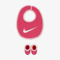 Nike Baby (0-6M) Bib and Booties набор Pink