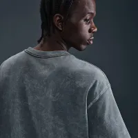 Nike мужские баскетбольные футболка цвет серый
