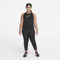 Nike Pro Dri-FIT Big дитячі (Girls') Capri лосіни (Extended Size) колір чорний