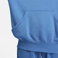 Nike Sportswear Phoenix Fleece женская оверсайз Pullover Толстовка с капюшоном синий