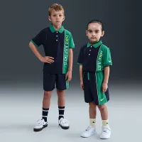 Nike Net Dri-FIT Little дитячі 2-Piece шорти комплект блакитний