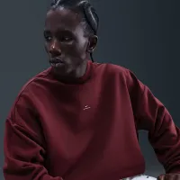 Nike Standard Issue чоловічі Therma-FIT баскетбольні Crew колір червоний