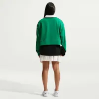 Nike Sportswear Club Fleece жіноча Loose Cardigan колір зелений