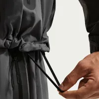 Nike Tech мужские Dri-FIT Woven Full-Zip Color-Block Windrunner Куртка цвет серый