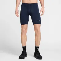 Nike Fast мужские Dri-FIT Brief-Lined Running 1/2-Length Tights синий