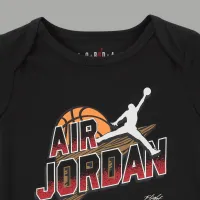 Nike Air Jordan Baby (0-9M) Romper цвет черный