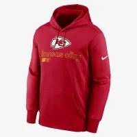 Kansas City Chiefs Men’s Nike Therma NFL Pullover Толстовка з капюшоном колір червоний