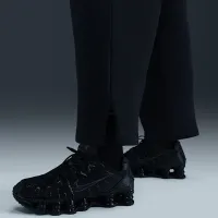 Nike Sportswear Phoenix Fleece женская С высокой Талией Wide-Leg Graphic Pants (большие размеры) цвет черный