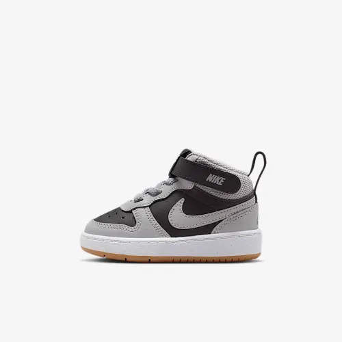 Nike Court Borough Mid 2 Baby/Toddler Кроссовки цвет черный