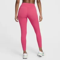 Nike One женская С высокой Талией 7/8 лосины с карманамиPink