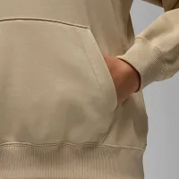 Nike Jordan Brooklyn Fleece жіноча Pullover Толстовка з капюшоном колір коричневий