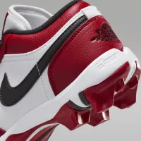 Nike Jordan 1 Low Little/Big детские Cleats цвет белый