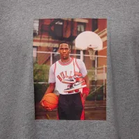 Nike Jordan Brand чоловічі Photo футболка колір сірий