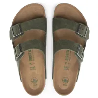 Шлёпанцы Birkenstock Arizona Vegan 1024550 - Зеленые